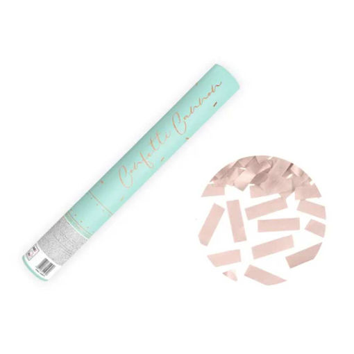 Picture of CONFETTI CANNON ROSE GOLD 40CM